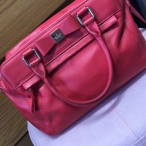 Watermelon pink neon Kate Spade Purse✨